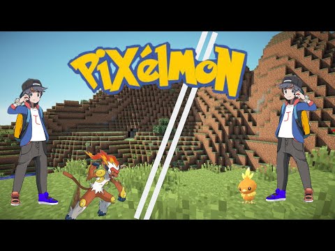 The road to all the starters continues in pixelmon!!