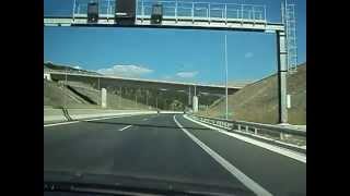 preview picture of video 'Smooth ride on Egnatia Odos Thessaloniki direction'