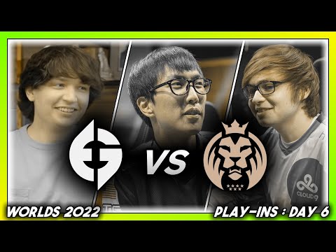 THE TRISOMY (ft. SVENSKEREN) (Worlds 2022 | Play-Ins: Day 6 | Knockout: EG vs MAD)