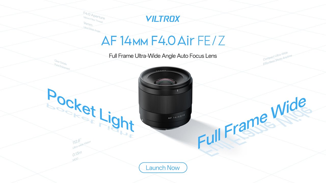 Viltrox AF 14mm f/4.0 Air for Sony FE