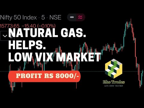 Friday Trades | Natural Gas Save us from Low Vix Market  😀🤩