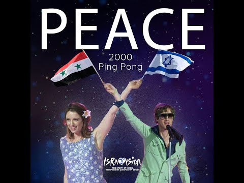 ISRAVISION - Ping Ping's Syrian flag