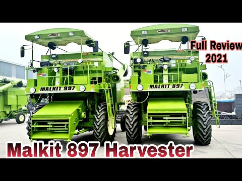 Mild steel 133 hp malkit 897 deluxe self propelled combined ...