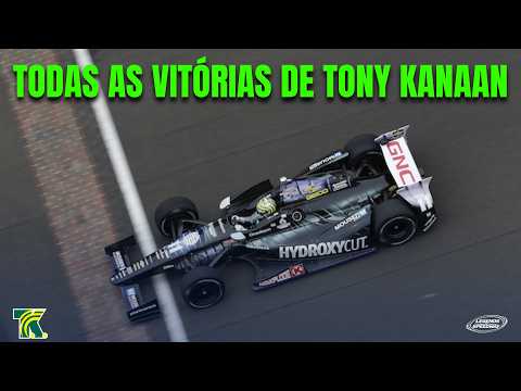 Todas as vitórias de TONY KANAAN na Formula Indy ! | Especial #200inscritos