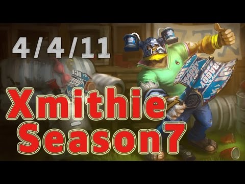 CLG Xmithie Olaf Jungle vs Nunu Patch 7.8
