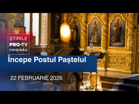 PRO TV News (20:00) | EASTER LENT BEGINS | Moldova