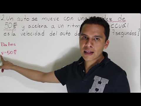 How to solve MRUA (MRUV) exercises | Physics step by step