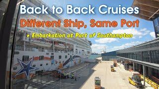 Back to Back Side to Side Cruises | Southampton Mayflower to Horizon & Embarkation