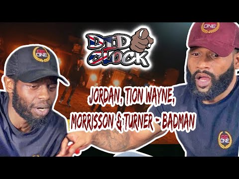 Jordan, Tion Wayne, Morrisson & Turner - Badman [REACTION VIDEO] @jordanmccannofficial @tionwayne