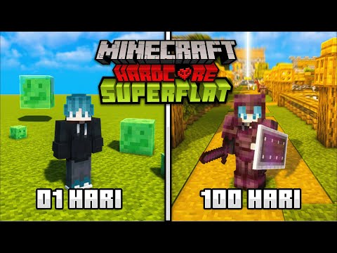 Hamzhen - 100 Days In Minecraft Hardcore Superflat World