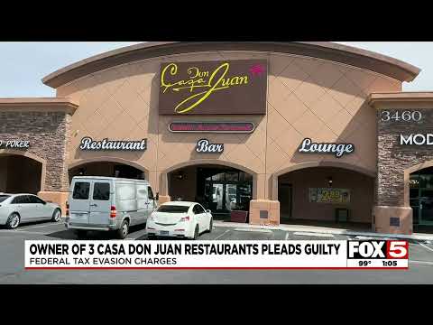 Owner of 3 Las Vegas restaurants underreported cash sales by $5.1M, DOJ says