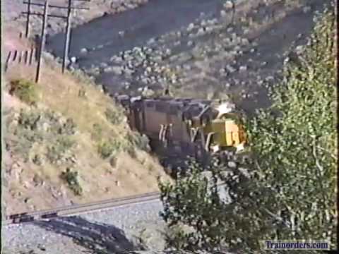 Classic Railroad Series 634 - Union Pacific on Telocaset Hill September 5, 1993