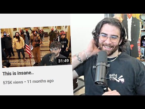 Hasanabi Reacts To His Capitol Riot Livestream