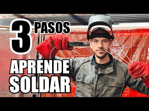 APRENDE A SOLDAR CON ELECTRODO en solo 3 PASOS