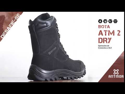 Bota Tática Antmor ATM 2 Dry By Guartelá