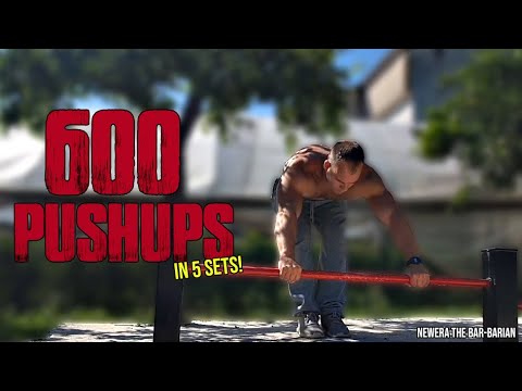 600 Pushups in 5 Sets! - NewEra The Bar-Barian