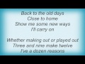 Roxy Music - Three And Nine Lyrics