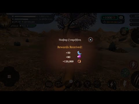 Claiming my rewards!!!Hunting Championship