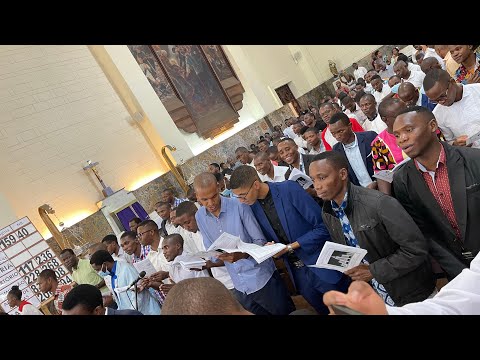 Canto de Glória - Animação dos seminaristas - Sé Catedral de Maputo - 05/04/2023