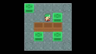 Sokoban "Child's Play" Level Solved