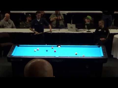 Turning Stone 9-Ball Classic XXIII - Jason Shaw Vs. Jeremy Sossei last rack  RD11 loser side