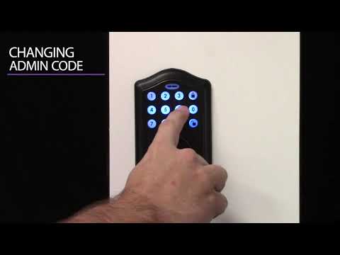 [Classic] How to set the Admin Code for the Trubolt Keyless Electronic Deadbolt Locks
