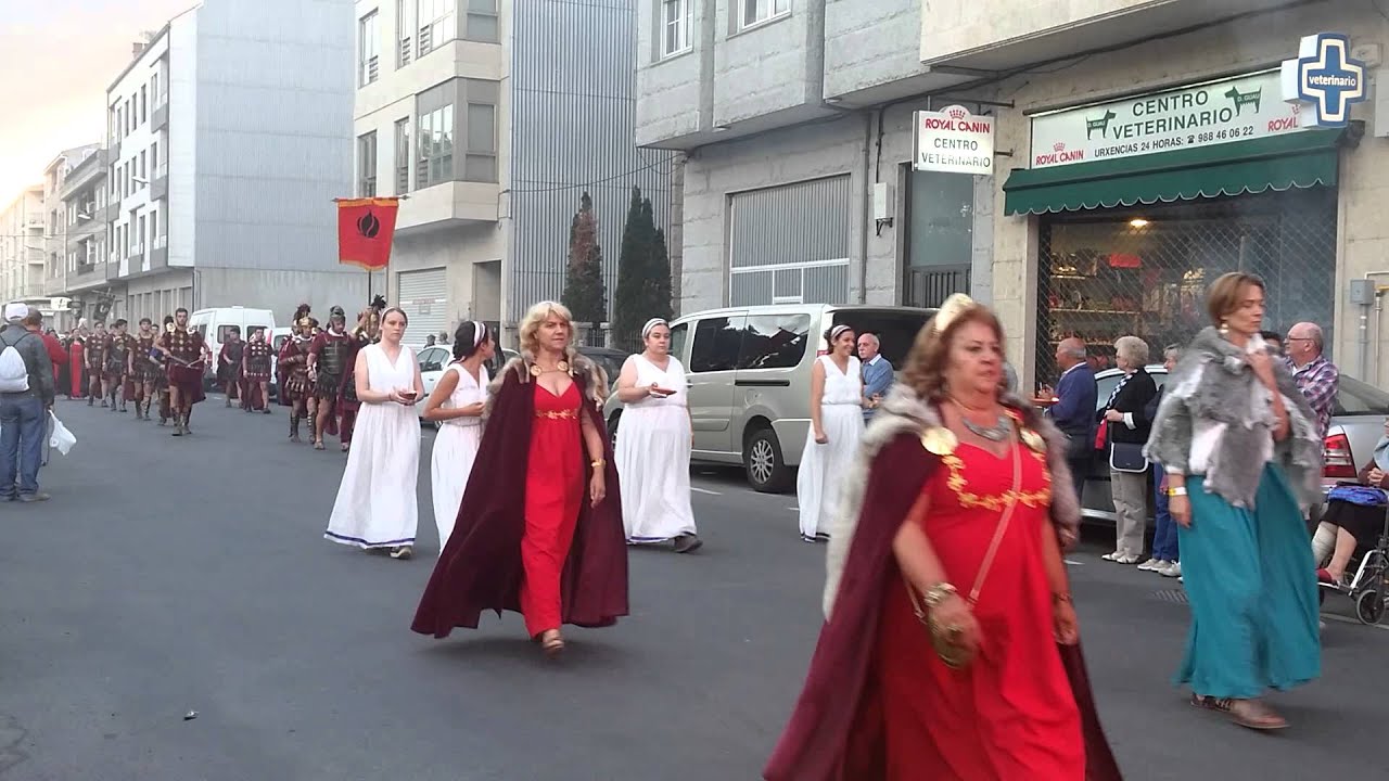 Festa do esquecemento. Desfile de romanos 2015