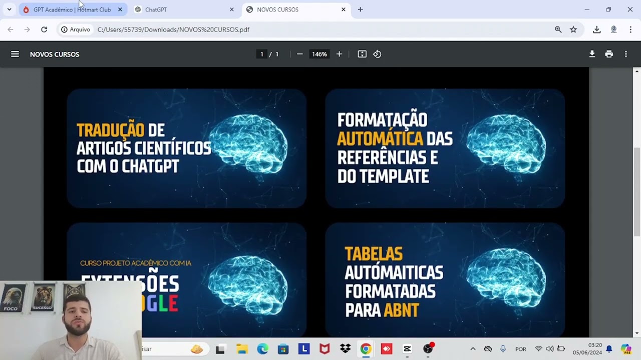 Curso Completo [2.0] - Pesquisa científica com o ChatGPT | ARTIGO | TCC | DISSERTAÇÃO | TESE