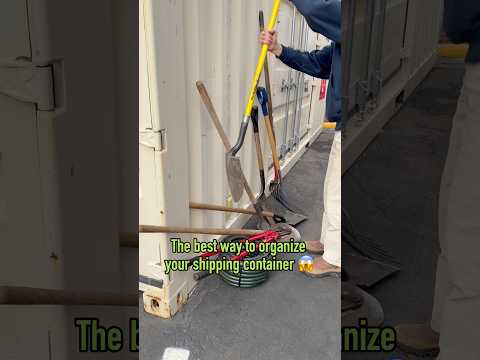 Video: Gator Magnetics Shipping Container Organization for Tools, Hoses & Ladders video thumbnail