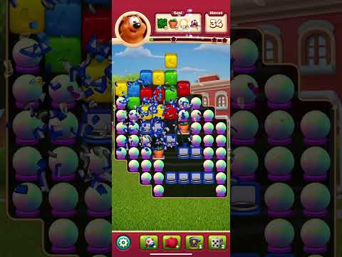 Toon Blast Level 7317 3rd attempt 2 Stars GR8 Momz Play Gamez