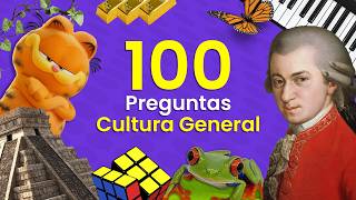 ¿CUÁNTO SABES DE CULTURA GENERAL? 🧠🧐🔥 - 100 Preguntas Para Poner a Prueba tu Mente📚🤓