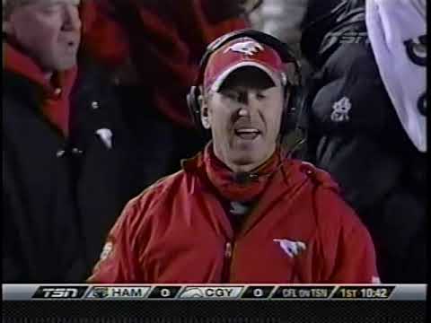 October 29, 2010 - CFL - Hamilton Tiger-Cats @ Calgary Stampeders
