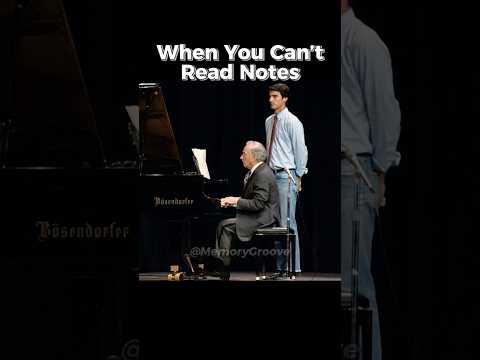 When You Can’t Read Notes #nostalgia #classicalmusic #victorborge #pianist #memes #shorts #viral
