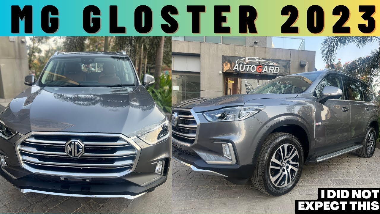 Band New MG GLOSTER Delivery and PPF Installation Before / After #mg #mggloster