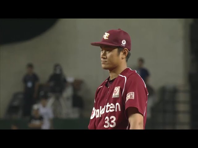 【9回裏】まさに「ジャンプ一番」!! イーグルス・銀次の好守で勝利目前!! 2016/7/12 L-E