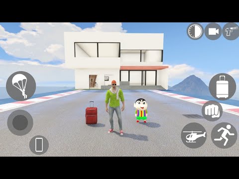 🔥 Franklin Left His House For Shinchan - INDIAN THEFT AUTO SIMULATOR