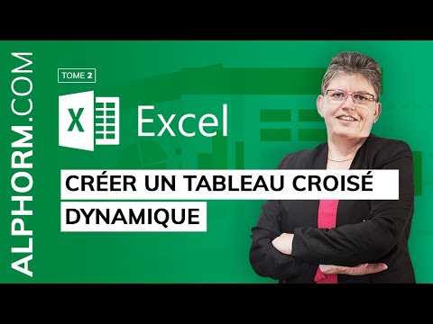 Tableau Croisé Dynamique Excel Tuto Excel 2016