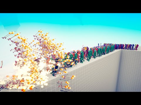 100x AMONG US vs GODS - Totally Accurate Battle Simulator TABS