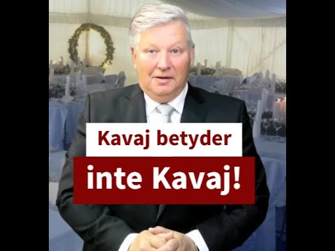 Kavaj betyder inte Kavaj, lär dig mer om klädkoden. #vettochetikett med Etikettdoktorn.