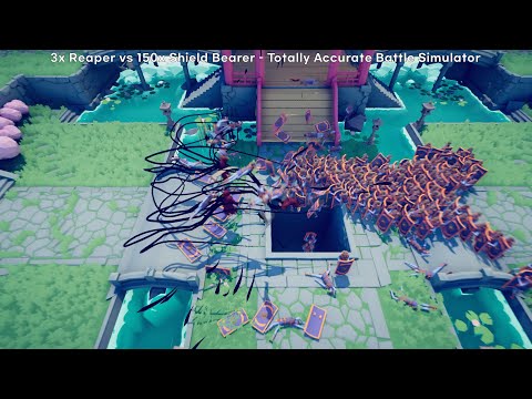 3x Reaper vs Every Units or Gods - Totally Accurate Battle Simulator