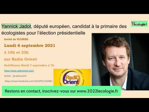 🔴 @Yannick Jadot était l'invité de l'émission #Pluriel sur 📻 @Radio Orient au🎙️de #LoïcBarrière