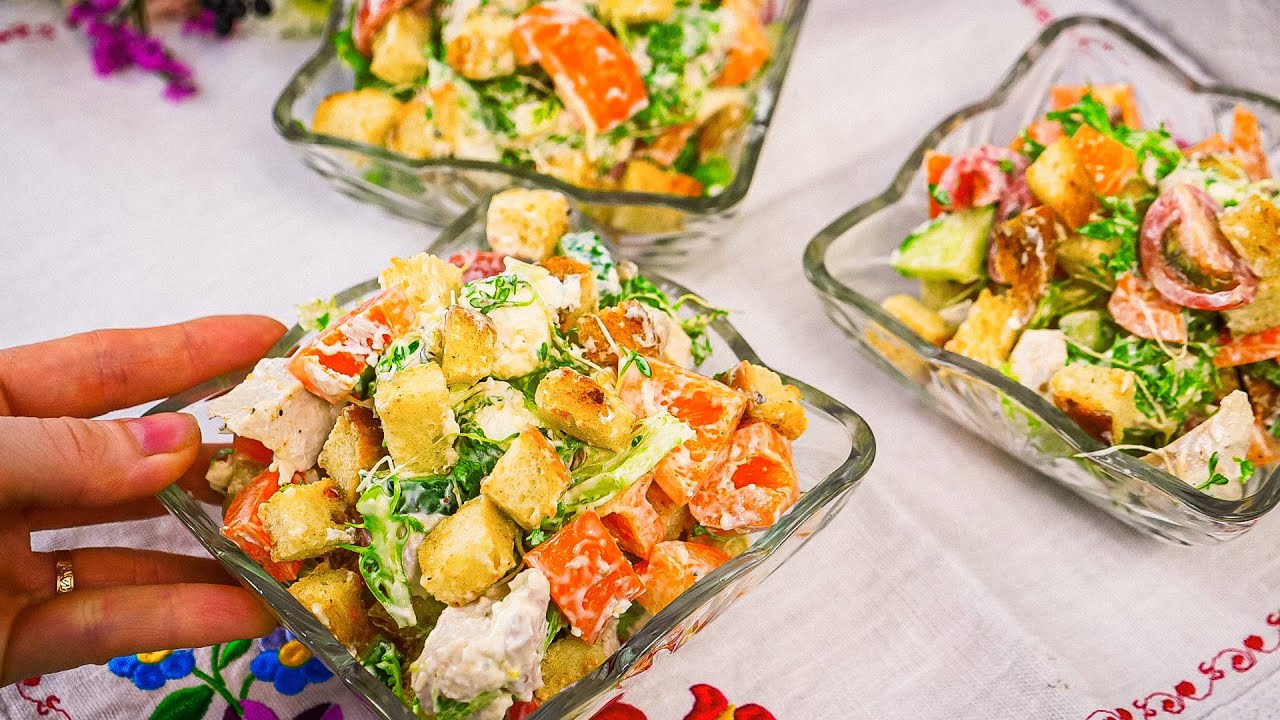 Потрясающе вкусный салат идеал. Все в любят так вкусно и просто поесть!