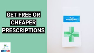Free prescriptions with a pre-payment certificate