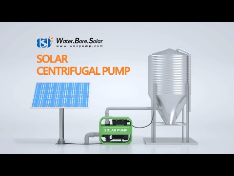 WBS Solar Centrifugal Pump System Introduction - DC type