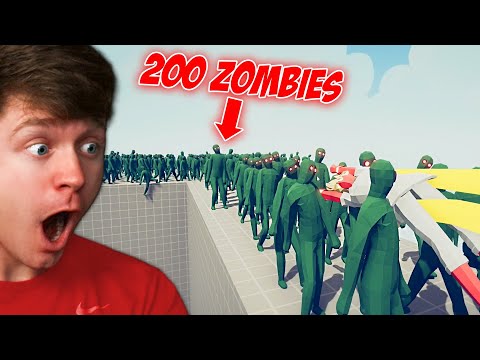 200 ZOMBIES vs EVERY FACTION! - Totally Accurate Battle Simulator