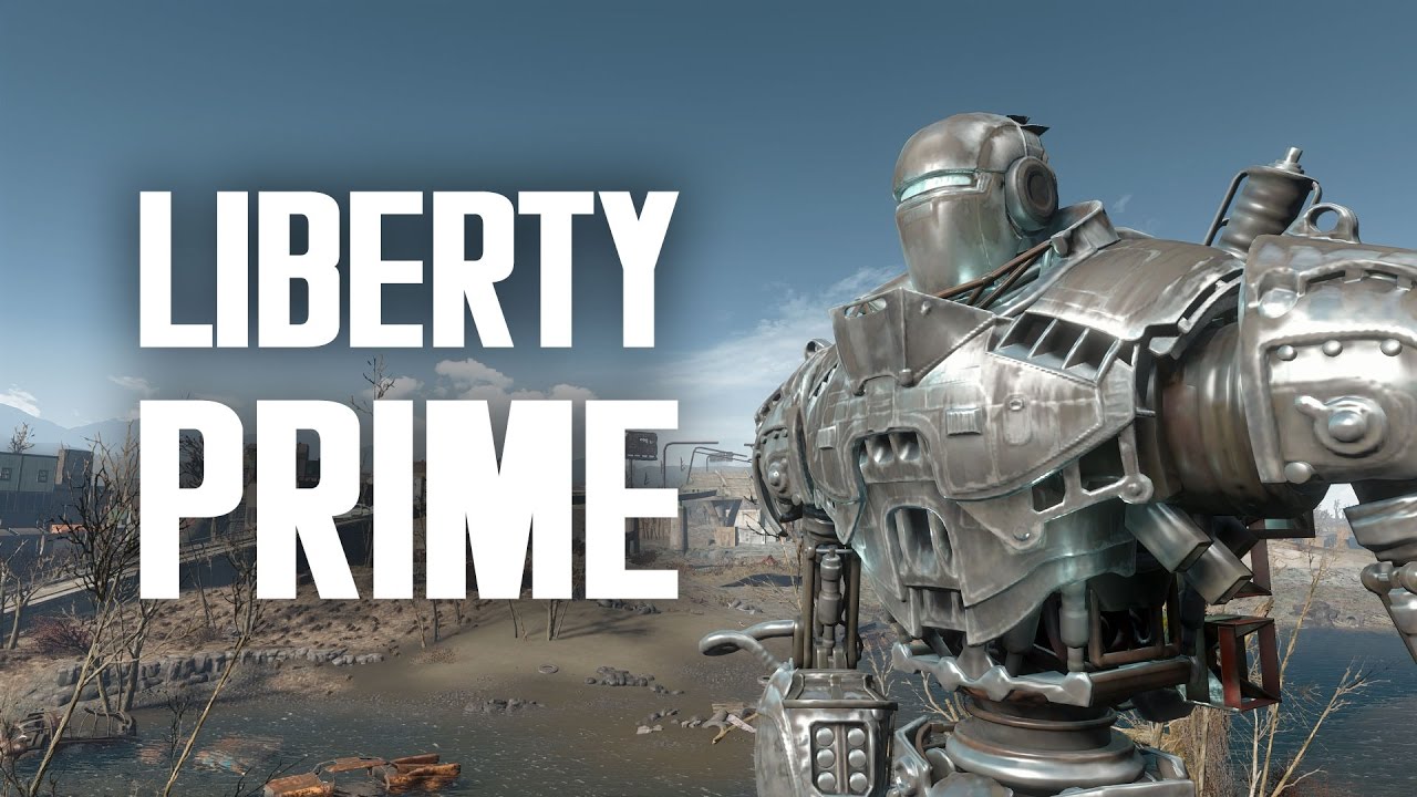 The Full Story of Liberty Prime - Fallout 4 Lore - YouTube