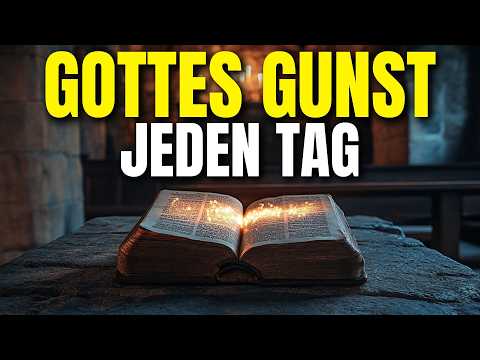 Wie du jeden Tag unter Gottes Gunst lebst (es wirkt wirklich!)