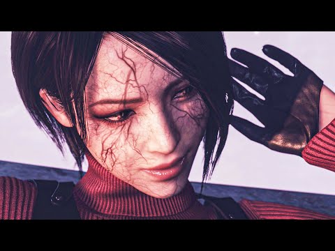 How Ada Got Infected With Parasite Scene - Resident Evil 4 Remake Separate Ways DLC 2023