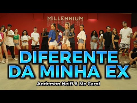 DIFERENTE DA MINHA EX - Anderso neiff e Mc Carol | MILLENNIUM COREOGRAFIA  🇧🇷