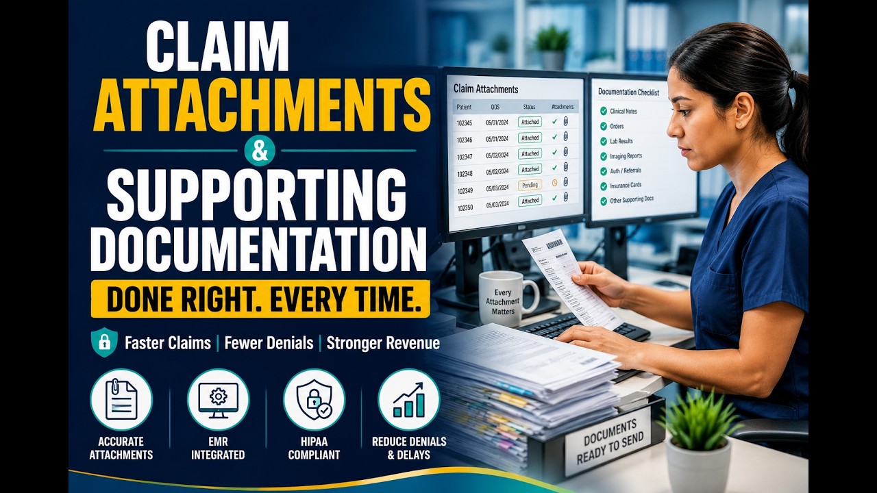 How Claim Attachments and Supporting Documentation works
